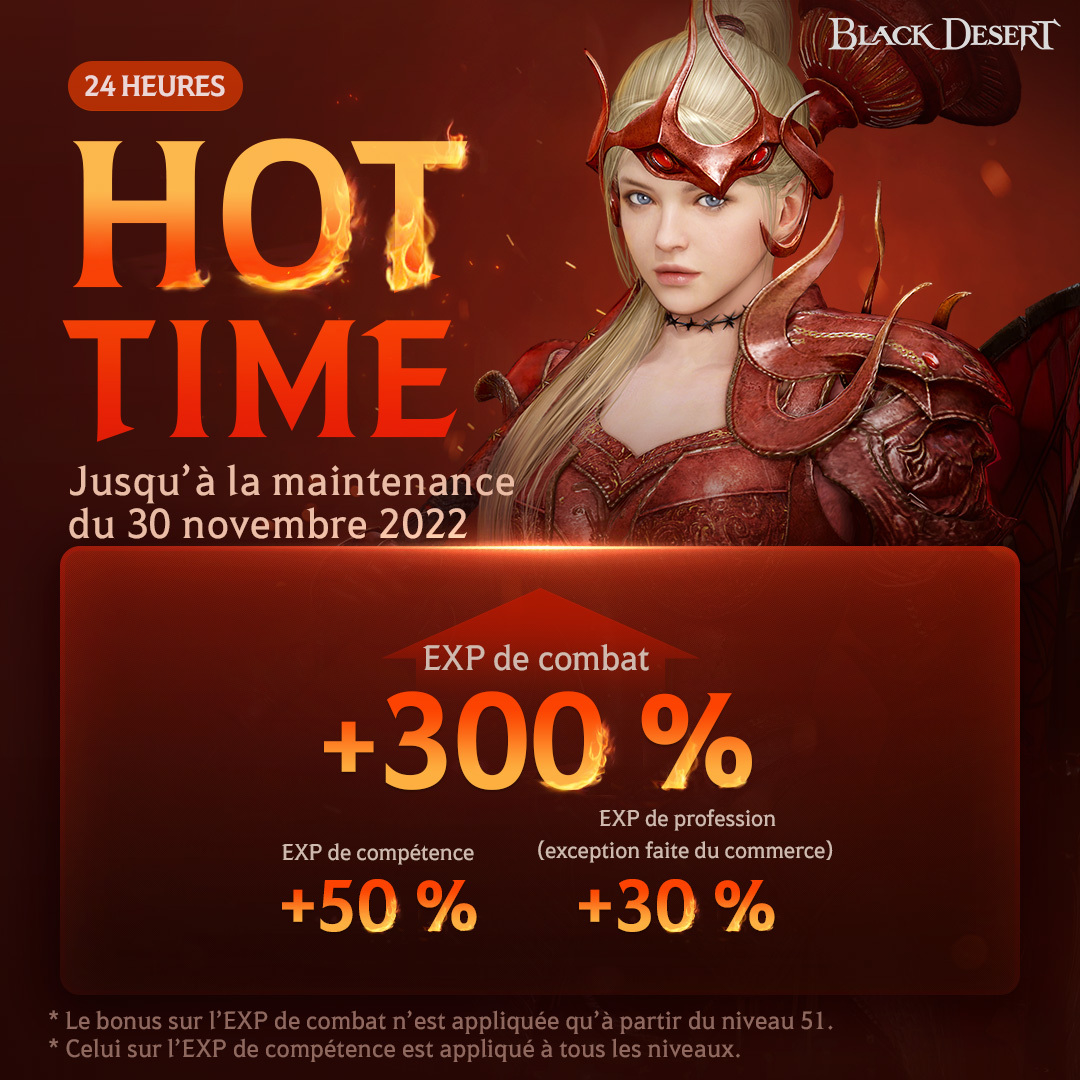 [Événement] Hot Time saisonnier (MàJ le 11/17/2022 à 07h22 UTC) | Black ...